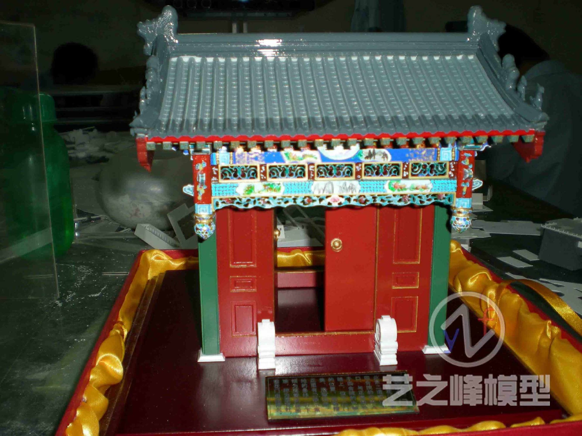 垂花门礼品模型