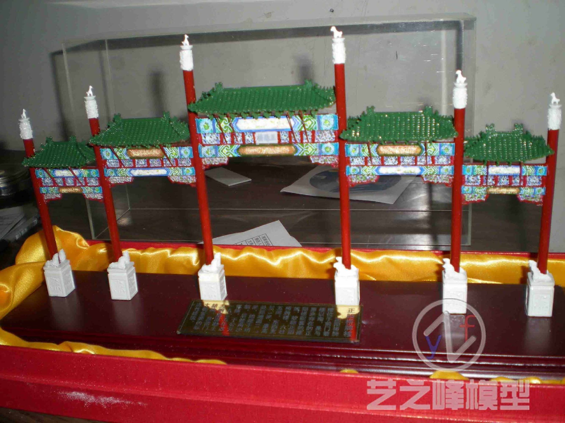 正阳桥牌楼礼品模型