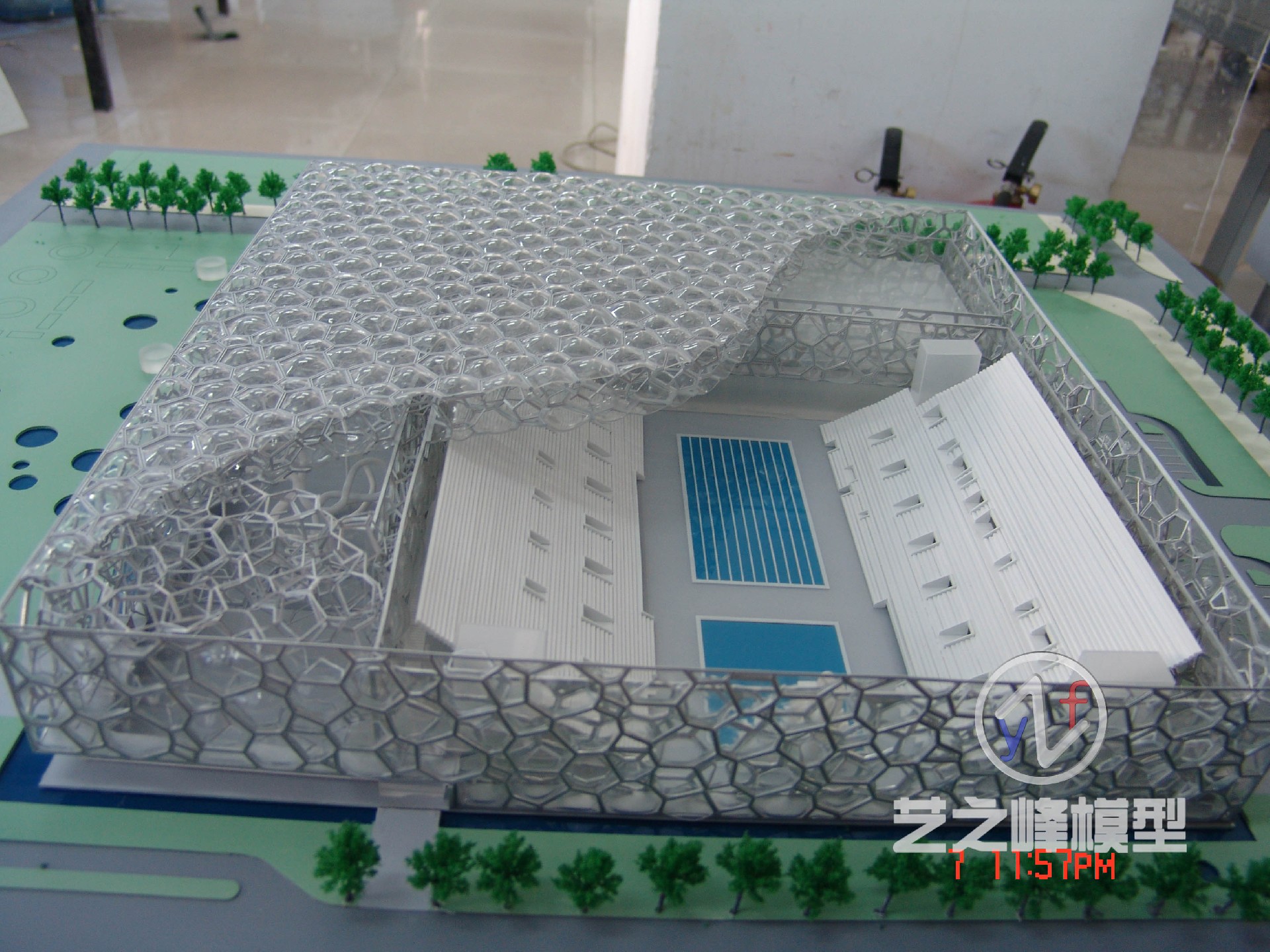 水立方方案模型