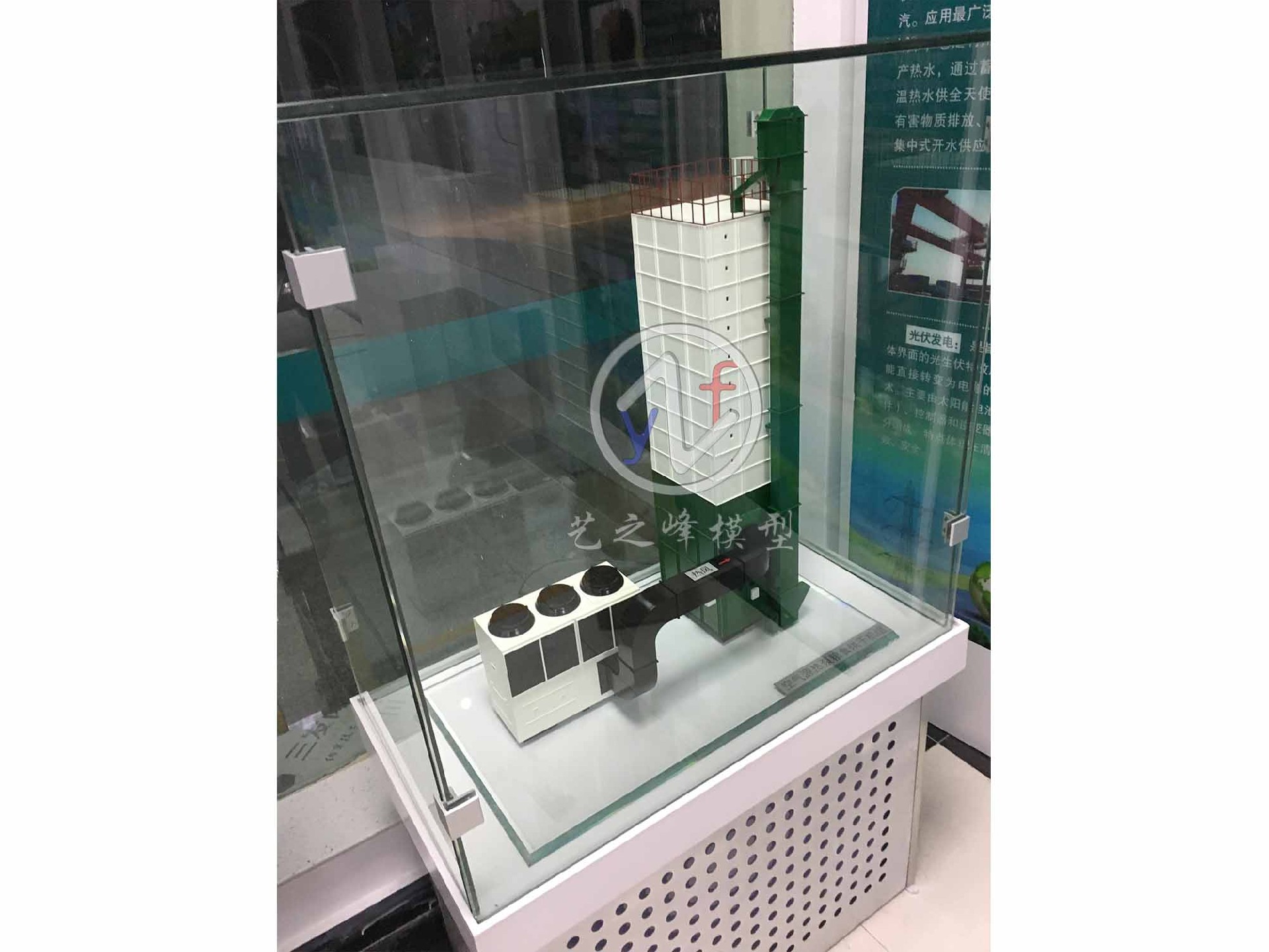 粮食烘干塔模型